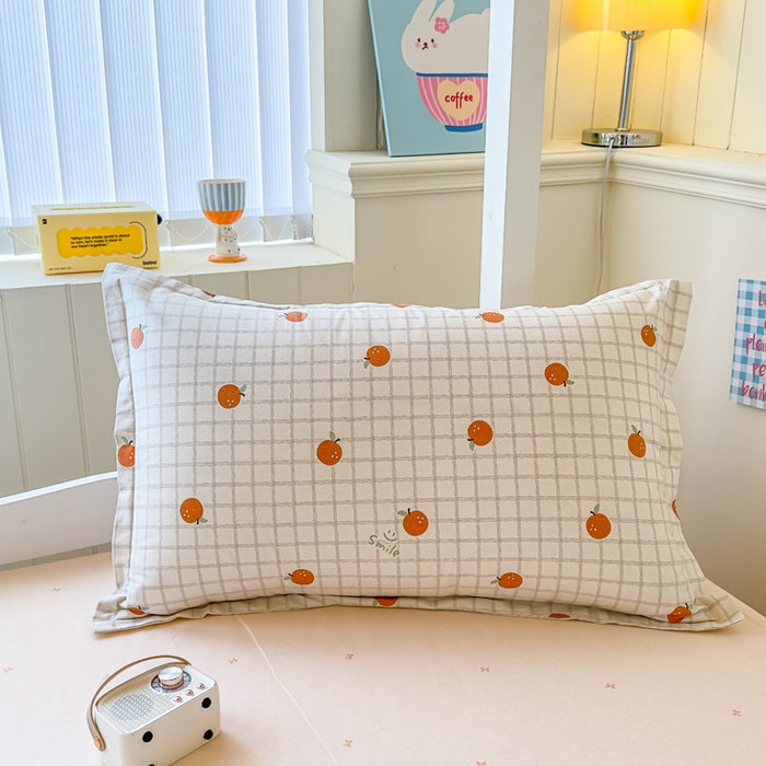 91家纺网 家纺一手货源 找家纺 鑫宇 2025新款全棉纯棉13372宽幅学生上下铺三件套 秋实