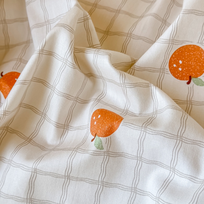 91家纺网 家纺一手货源 找家纺 鑫宇 2025新款全棉纯棉13372宽幅学生上下铺三件套 秋实