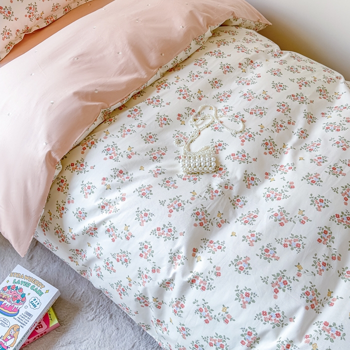 91家纺网 家纺一手货源 找家纺 鑫宇 2025新款全棉纯棉13372宽幅学生上下铺三件套 素寻