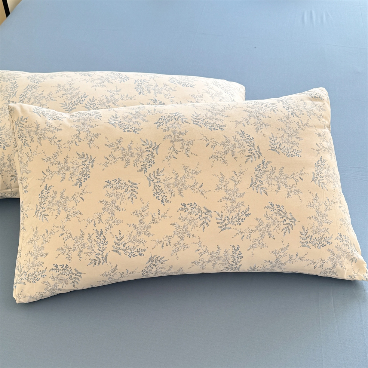 91家纺网 家纺一手货源 找家纺 （总）多品家纺 2025新款花卉水洗棉单枕套枕套单件