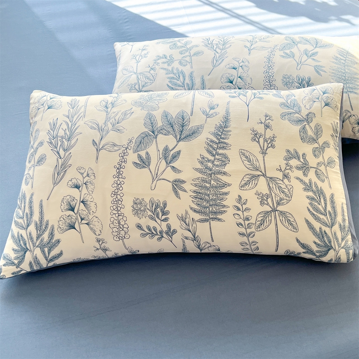 91家纺网 家纺一手货源 找家纺 （总）多品家纺 2025新款花卉水洗棉单枕套枕套单件