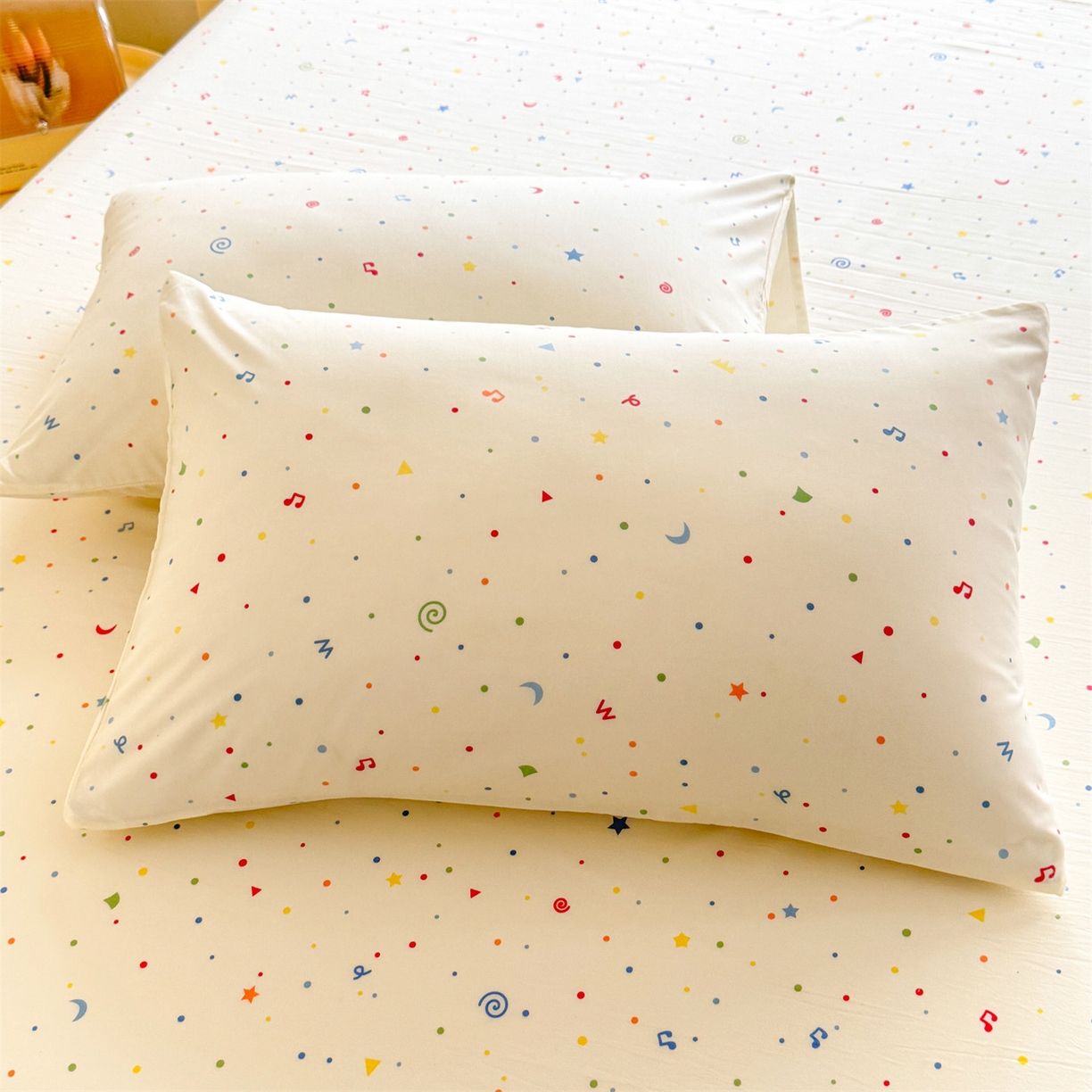 多品家纺 2025新款花卉水洗棉单枕套枕套单件 花夕