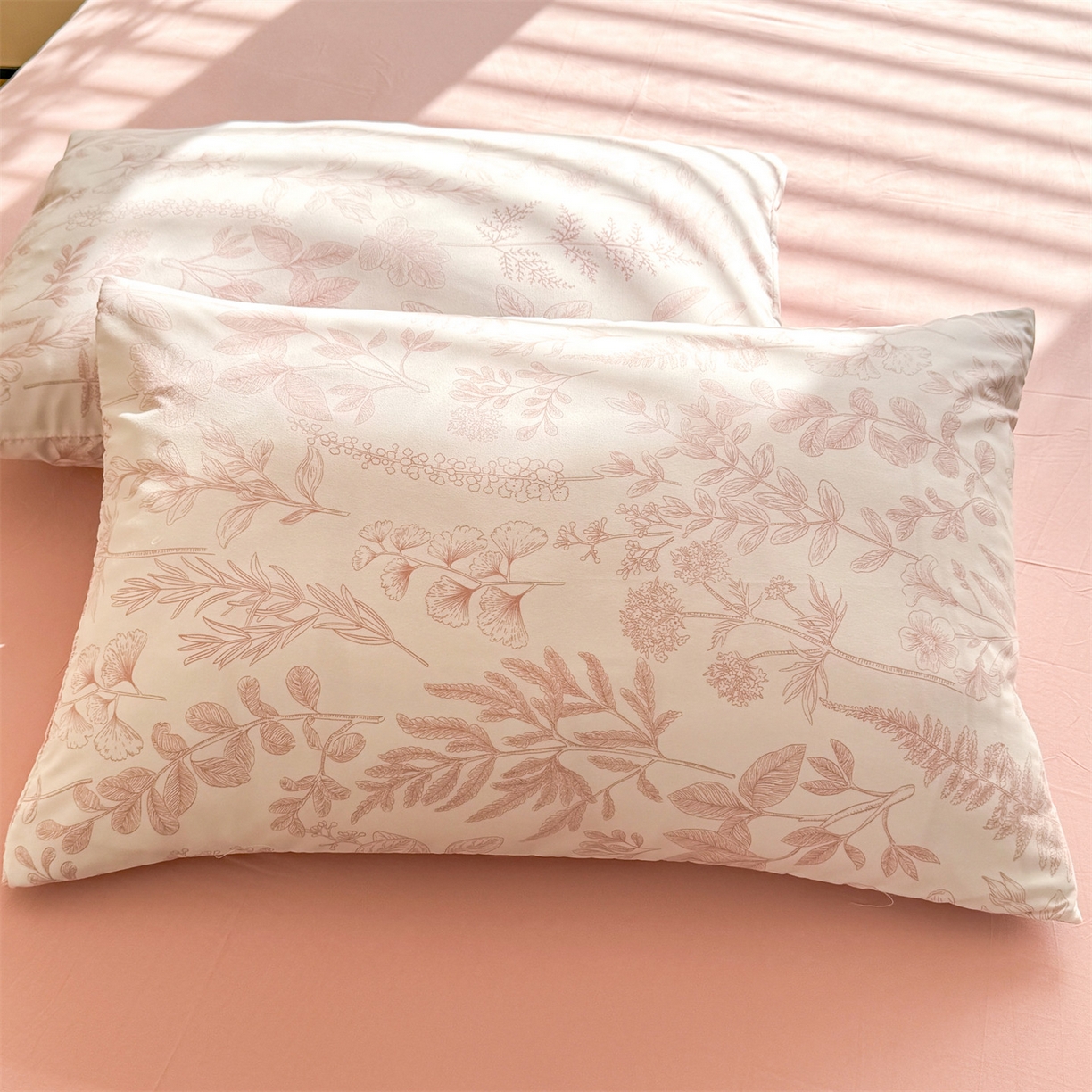 多品家纺 2025新款花卉水洗棉单枕套枕套单件 晚风