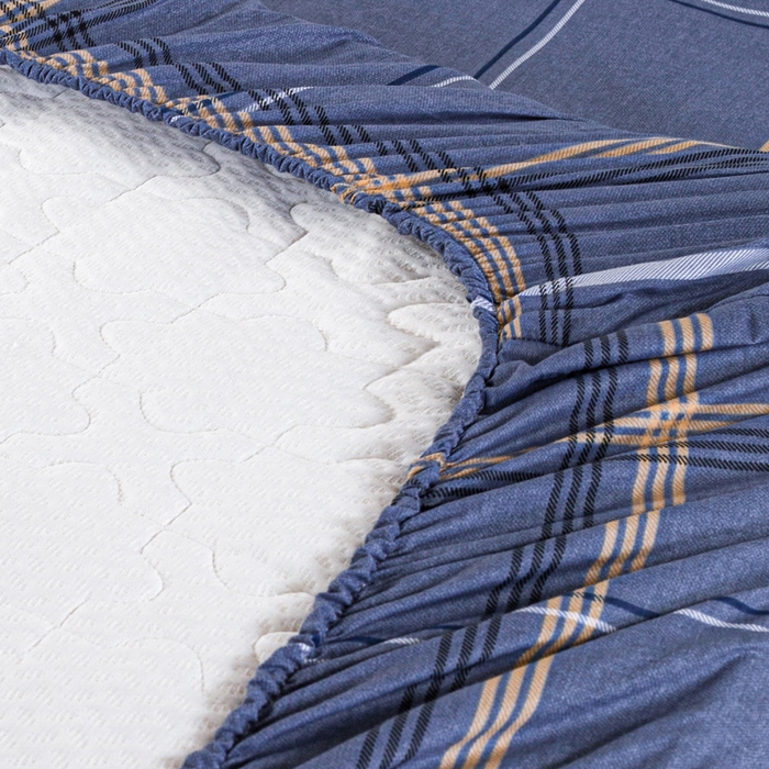 91家纺网 家纺一手货源 找家纺 （总）锦润家纺 2025新款12868床笠床垫套全棉印花学生三件套六件套多件套