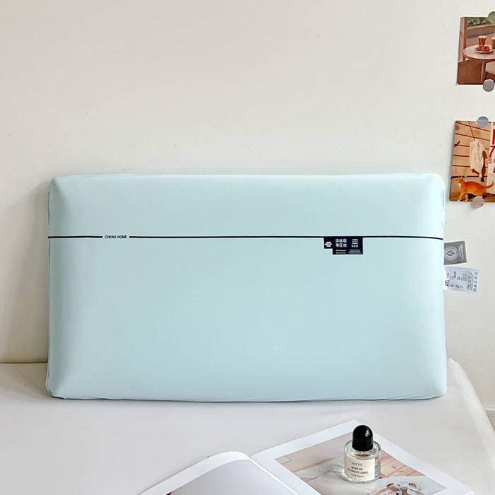 亦帆枕芯 2025新款亚朵同款零压凉感冰丝记忆枕枕头枕芯 蓝色-深睡零压枕加礼盒 42x70x10cm/只