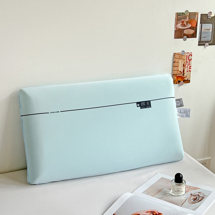 91家纺网 家纺一手货源 找家纺 亦帆枕芯 2025新款亚朵同款零压凉感冰丝记忆枕枕头枕芯 蓝色-深睡零压枕加礼盒 42x70x10cm/只