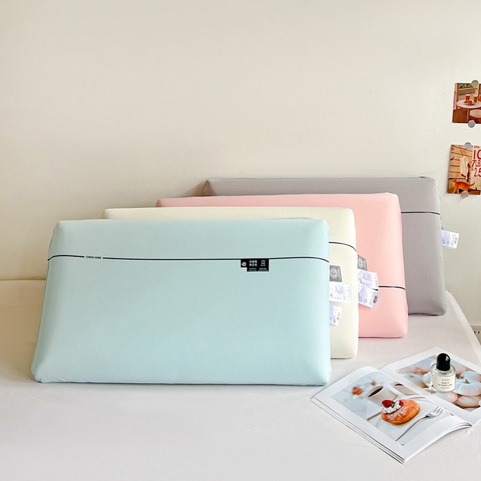 91家纺网 家纺一手货源 找家纺 亦帆枕芯 2025新款亚朵同款零压凉感冰丝记忆枕枕头枕芯 蓝色-深睡零压枕加礼盒 42x70x10cm/只