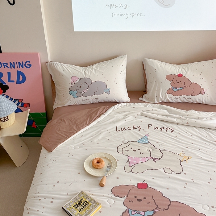 91家纺网 家纺一手货源 找家纺 （总）觅糖2025卡通数码凉感夏被 