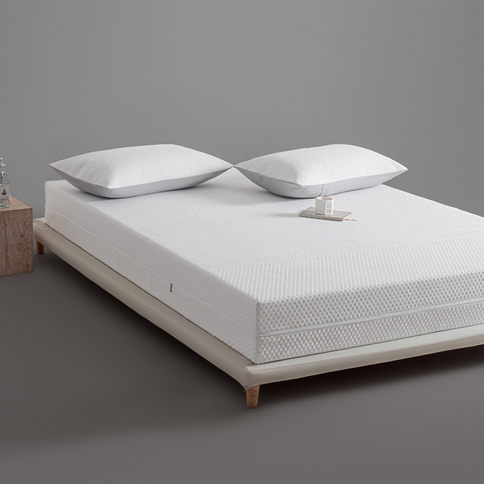 91家纺网 家纺一手货源 找家纺 （总）叠派家纺 2025新款字母压花六面全包单床笠 床笠单件