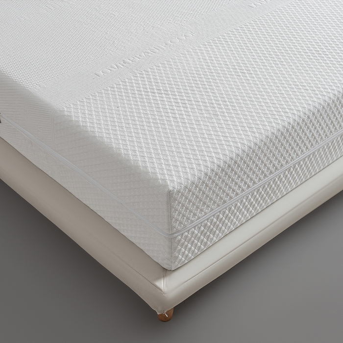 91家纺网 家纺一手货源 找家纺 叠派家纺 2025新款字母压花六面全包单床笠 床笠单件 白色