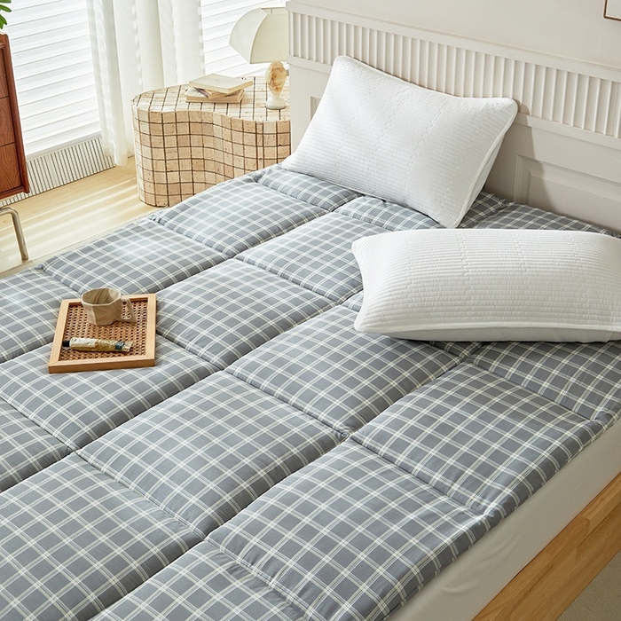 91家纺网 家纺一手货源 找家纺 （总）梵希良品家纺 2025新款大豆纤维床垫A类水洗棉学生宿舍单人加厚床垫褥家用榻榻米软垫子