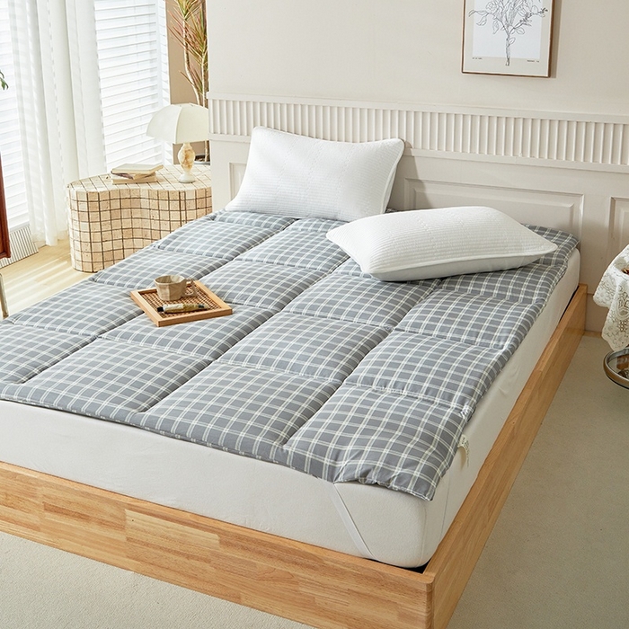 91家纺网 家纺一手货源 找家纺 （总）梵希良品家纺 2025新款大豆纤维床垫A类水洗棉学生宿舍单人加厚床垫褥家用榻榻米软垫子