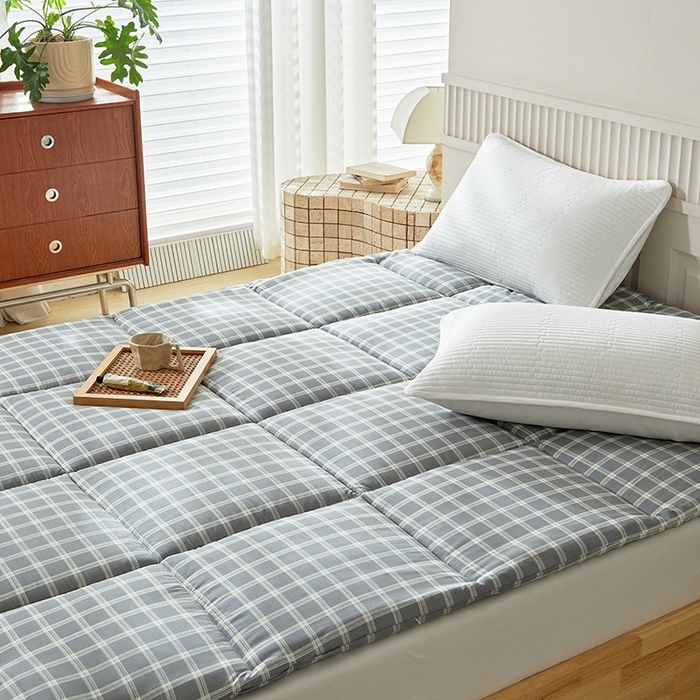 91家纺网 家纺一手货源 找家纺 （总）梵希良品家纺 2025新款大豆纤维床垫A类水洗棉学生宿舍单人加厚床垫褥家用榻榻米软垫子