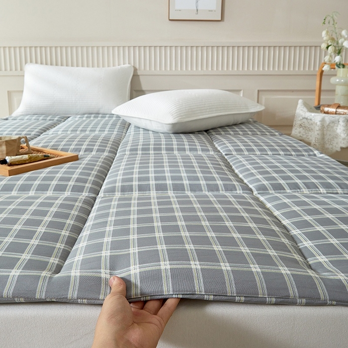 91家纺网 家纺一手货源 找家纺 （总）梵希良品家纺 2025新款大豆纤维床垫A类水洗棉学生宿舍单人加厚床垫褥家用榻榻米软垫子