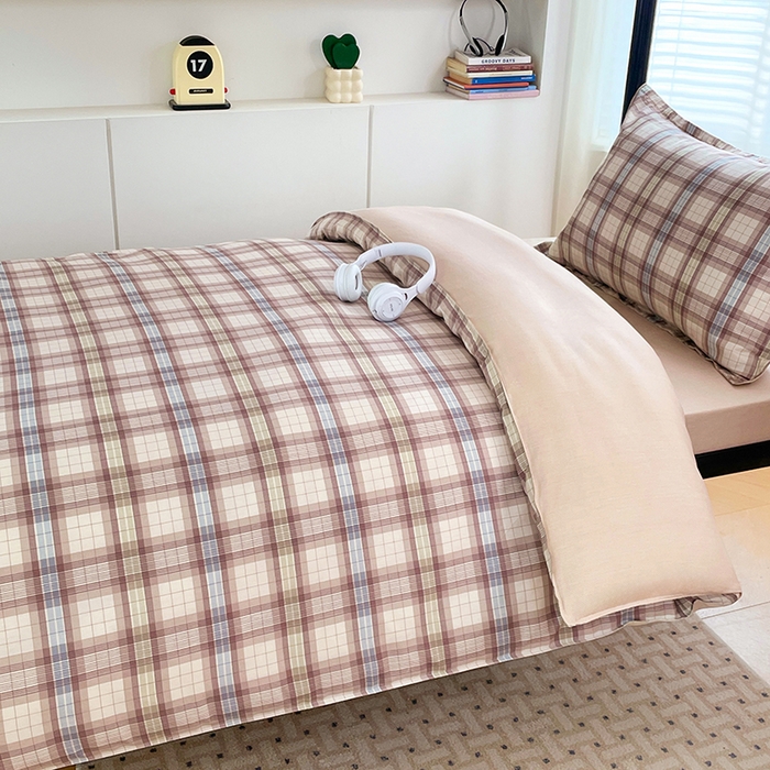 91家纺网 家纺一手货源 找家纺 锦润家纺2025新款全棉13372学生三件套纯棉宿舍六件套 畅想未来