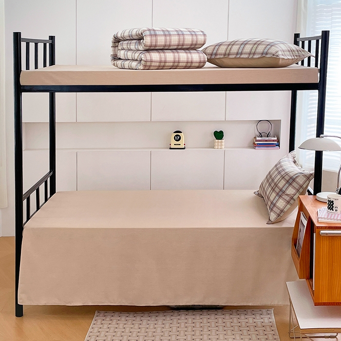 91家纺网 家纺一手货源 找家纺 锦润家纺2025新款全棉13372学生三件套纯棉宿舍六件套 畅想未来