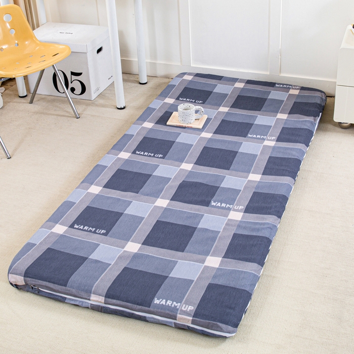 91家纺网 家纺一手货源 找家纺 锦润家纺 2025新款12868床笠床垫套全棉印花学生三件套六件套多件套幻想日记-灰