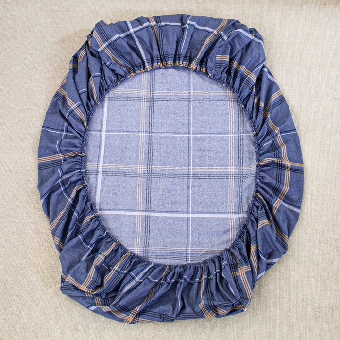 91家纺网 家纺一手货源 找家纺 锦润家纺 2025新款12868床笠床垫套全棉印花学生三件套六件套多件套青涩时光