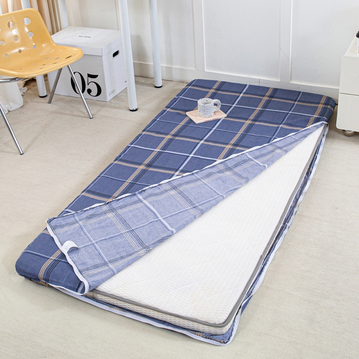 91家纺网 家纺一手货源 找家纺 锦润家纺 2025新款12868床笠床垫套全棉印花学生三件套六件套多件套青涩时光