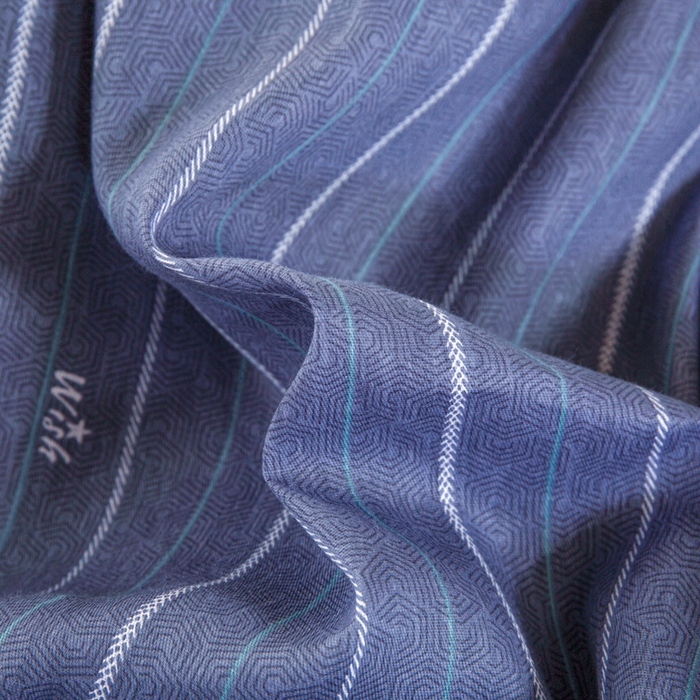 91家纺网 家纺一手货源 找家纺 锦润家纺 2025新款12868床笠床垫套全棉印花学生三件套六件套多件套幸福定制-蓝