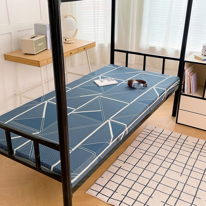 91家纺网 家纺一手货源 找家纺 锦润家纺 2025新款12868床笠床垫套全棉印花学生三件套六件套多件套空间