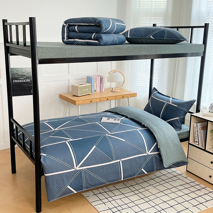 锦润家纺 2025新款12868床笠床垫套全棉印花学生三件套六件套多件套空间