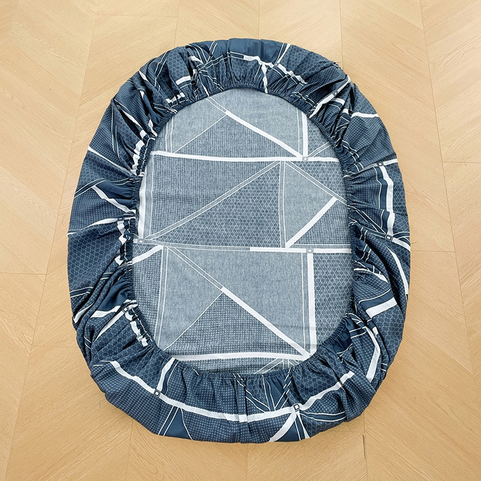 91家纺网 家纺一手货源 找家纺 锦润家纺 2025新款12868床笠床垫套全棉印花学生三件套六件套多件套空间