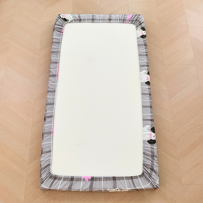 91家纺网 家纺一手货源 找家纺 锦润家纺 2025新款12868床笠床垫套全棉印花学生三件套六件套多件套涂鸦