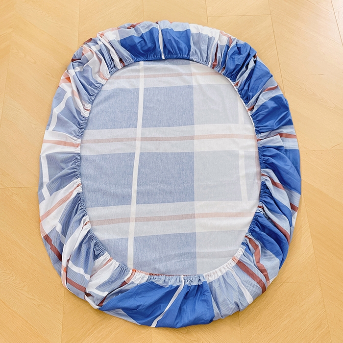 91家纺网 家纺一手货源 找家纺 锦润家纺 2025新款12868床笠床垫套全棉印花学生三件套六件套多件套雅阁布