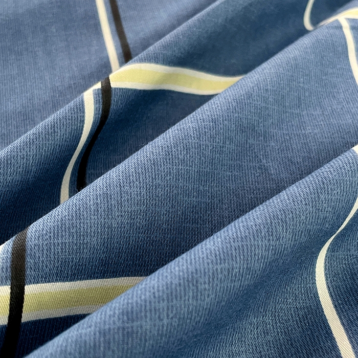 91家纺网 家纺一手货源 找家纺 锦润家纺2025新款全棉13372学生三件套纯棉宿舍六件套 流行前沿-蓝