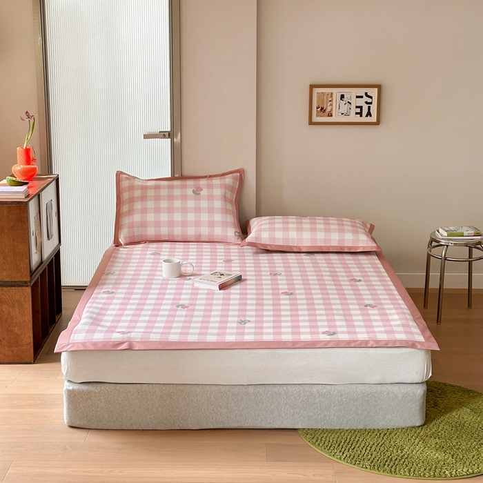 91家纺网 家纺一手货源 找家纺 （总）觅糖家纺 2025春夏新款A类抗菌养生冰藤凉席席子