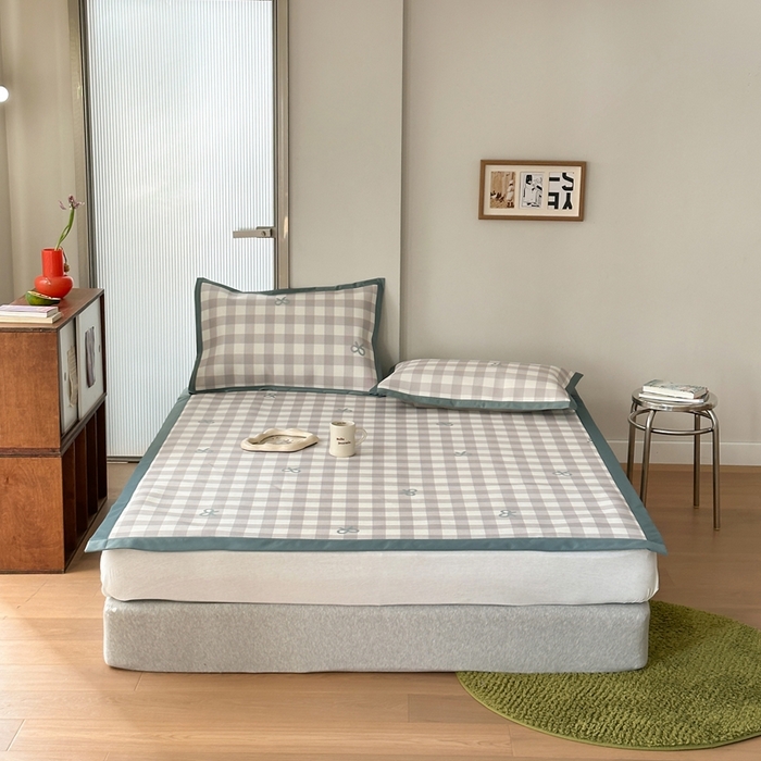 91家纺网 家纺一手货源 找家纺 （总）觅糖家纺 2025春夏新款A类抗菌养生冰藤凉席席子