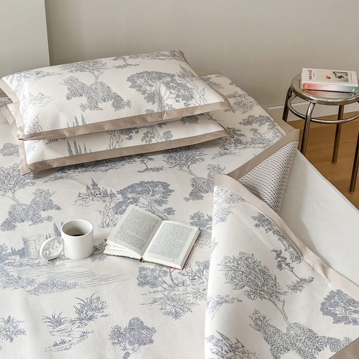 91家纺网 家纺一手货源 找家纺 觅糖家纺 2025春夏新款A类抗菌养生冰藤凉席席子 阿芙拉