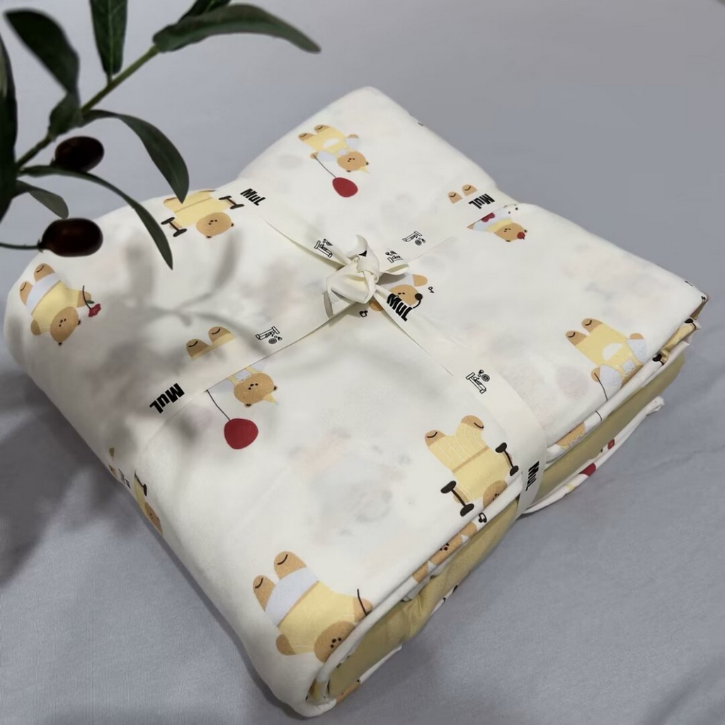 91家纺网 家纺一手货源 找家纺 （总）未来家居 2025新款全棉针织棉四件套