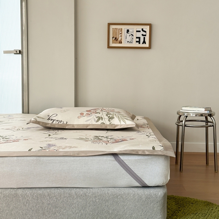 91家纺网 家纺一手货源 找家纺 觅糖家纺 2025春夏新款A类抗菌养生冰藤凉席席子 薰衣草