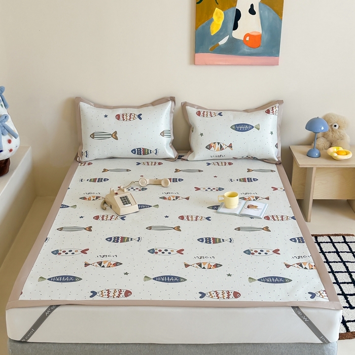 （总）觅糖家纺 2025春夏新款A类抗菌养生冰藤凉席席子