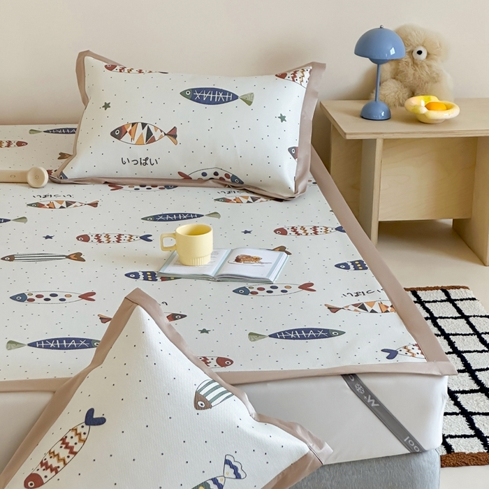 91家纺网 家纺一手货源 找家纺 （总）觅糖家纺 2025春夏新款A类抗菌养生冰藤凉席席子