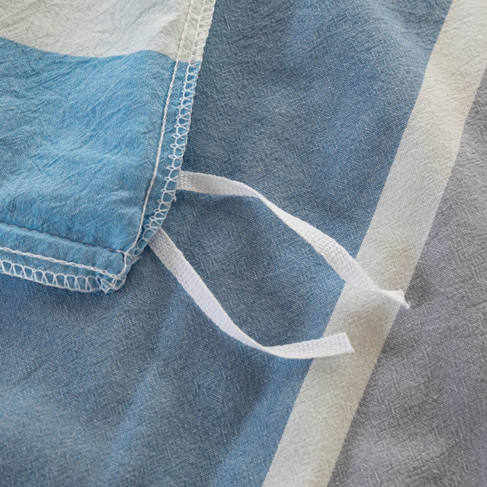 91家纺网 家纺一手货源 找家纺 锦润家纺 2025新款色织水洗棉三件套学生三件套全棉三件套大礼包