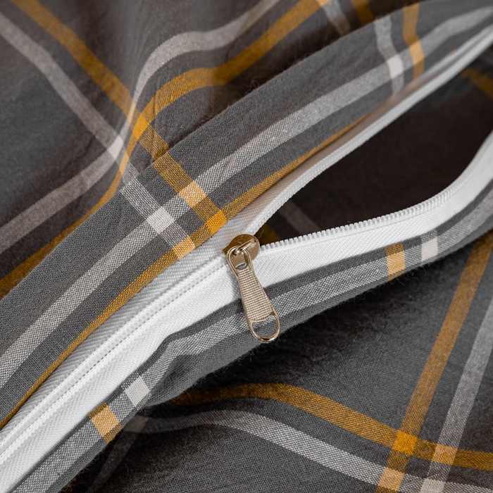 91家纺网 家纺一手货源 找家纺 锦润家纺 2025新款色织水洗棉三件套学生三件套全棉三件套大礼包