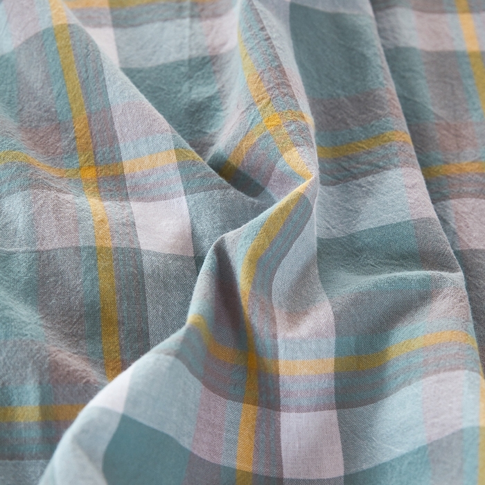 91家纺网 家纺一手货源 找家纺 锦润家纺 2025新款色织水洗棉三件套学生三件套全棉三件套大礼包