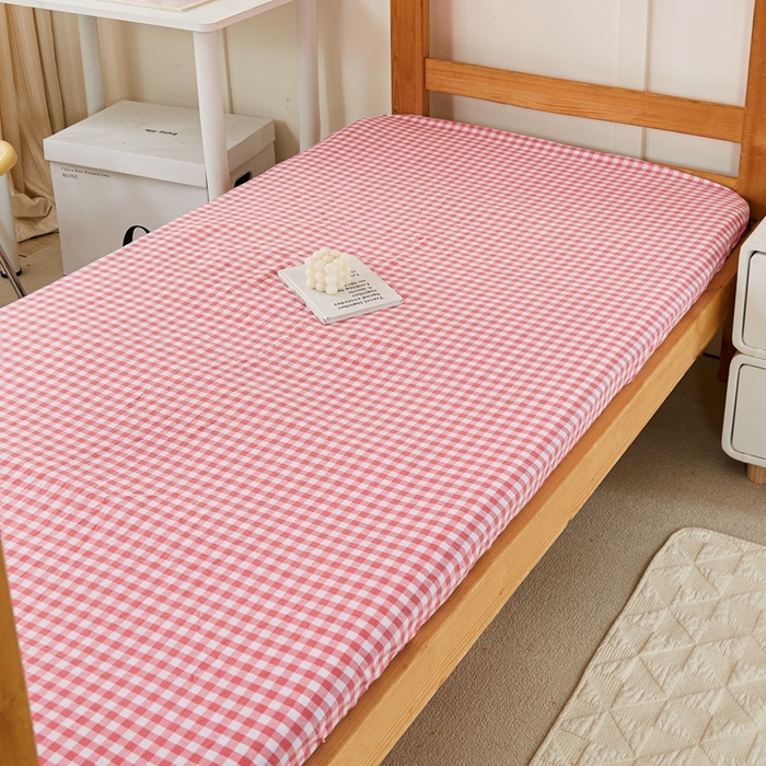 91家纺网 家纺一手货源 找家纺 锦润家纺 2025新款色织水洗棉三件套学生三件套全棉三件套大礼包