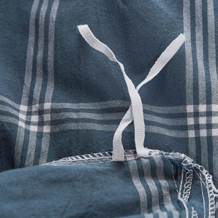 91家纺网 家纺一手货源 找家纺 锦润家纺 2025新款色织水洗棉三件套学生三件套全棉三件套大礼包