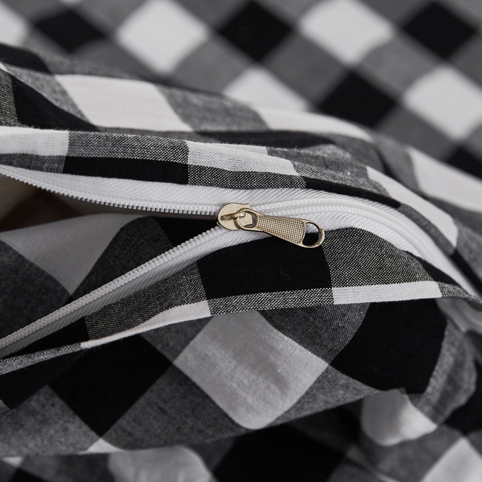 91家纺网 家纺一手货源 找家纺 锦润家纺 2025新款色织水洗棉三件套学生三件套全棉三件套大礼包