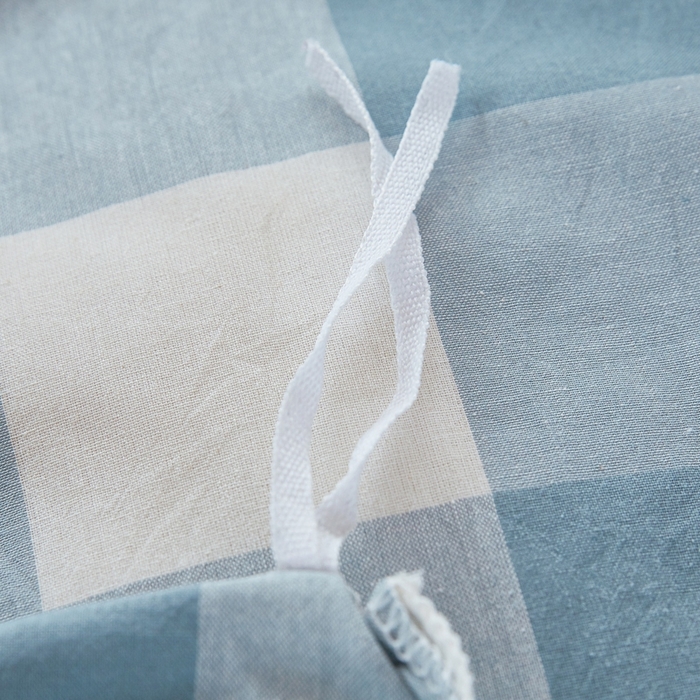 91家纺网 家纺一手货源 找家纺 锦润家纺 2025新款色织水洗棉三件套学生三件套全棉三件套大礼包