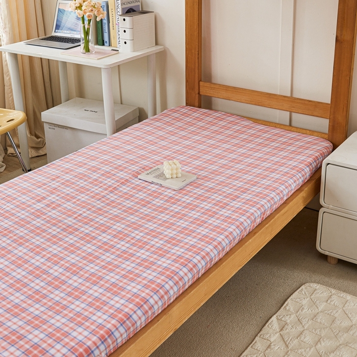 91家纺网 家纺一手货源 找家纺 锦润家纺 2025新款色织水洗棉三件套学生三件套全棉三件套大礼包