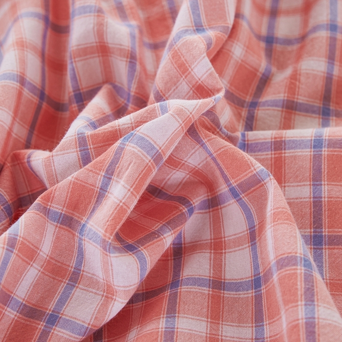 91家纺网 家纺一手货源 找家纺 锦润家纺 2025新款色织水洗棉三件套学生三件套全棉三件套大礼包