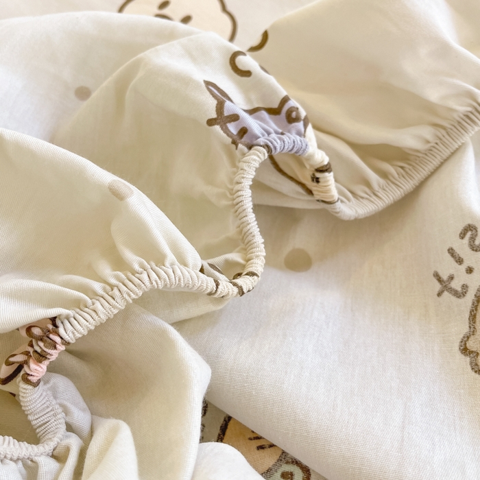 91家纺网 家纺一手货源 找家纺 铭成家纺 2025新款全棉印花学生三件套系列（提供买家秀） 宠咖时间