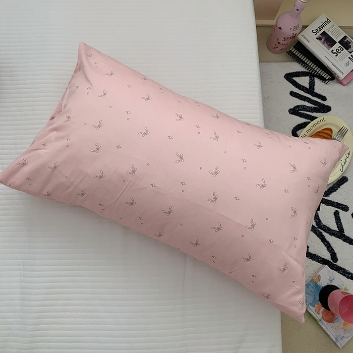 91家纺网 家纺一手货源 找家纺 柚可家居 2024新款40支全棉活性印染格子纯棉单枕套 黑格子单枕套