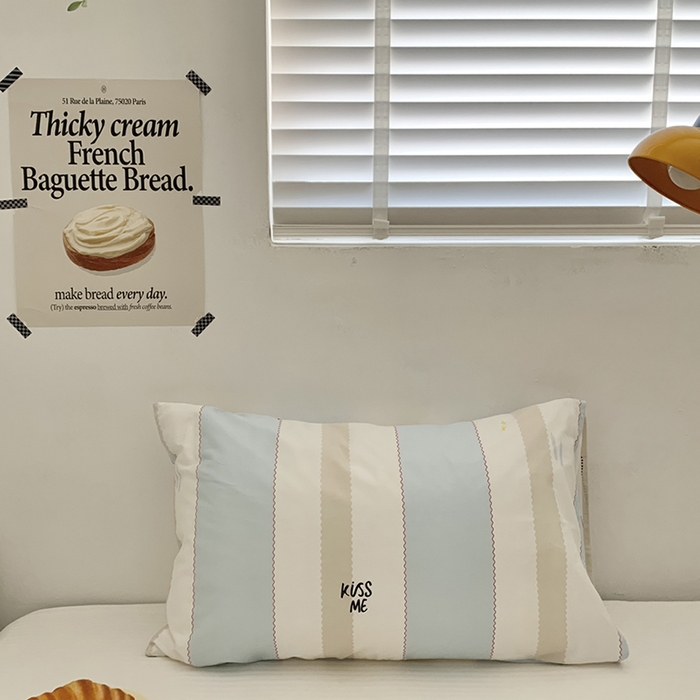 （总）柚可家居 2024新款活性印染ins多巴胺单枕套3