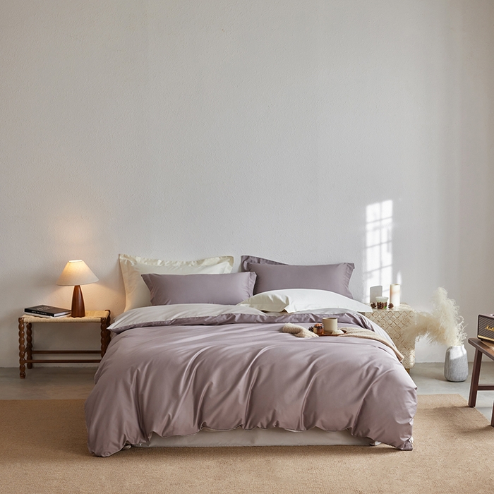 91家纺网 家纺一手货源 找家纺 （总）轩和家居 2025新款50S贡缎长绒棉纯棉四件套